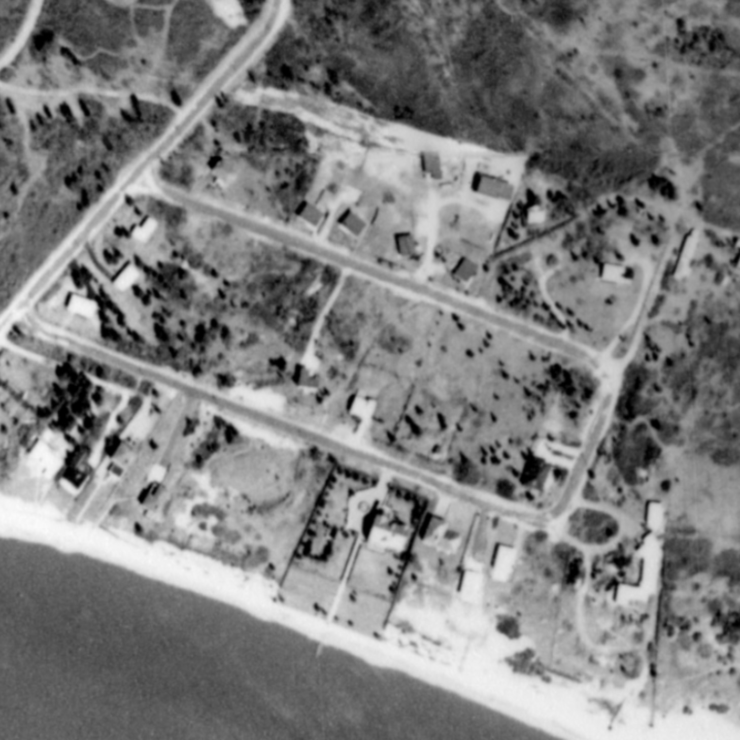 Shinnecock Hills Aerial 1962
